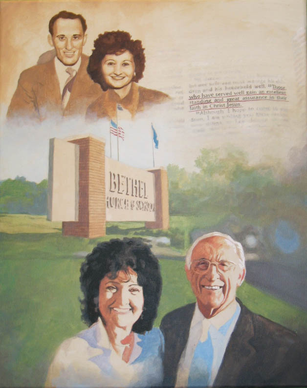 Portrait of Pastor & Mrs. Philip Palser